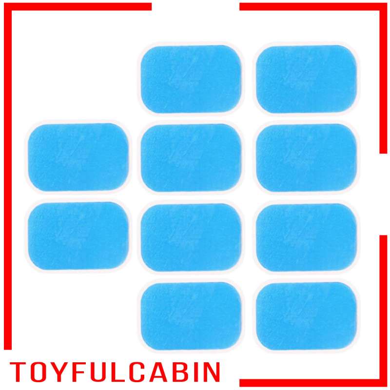 Set 10 Miếng Dán Kích Thước Bụng Bằng Nhựa ABS Thay Thế Tiện Dụng