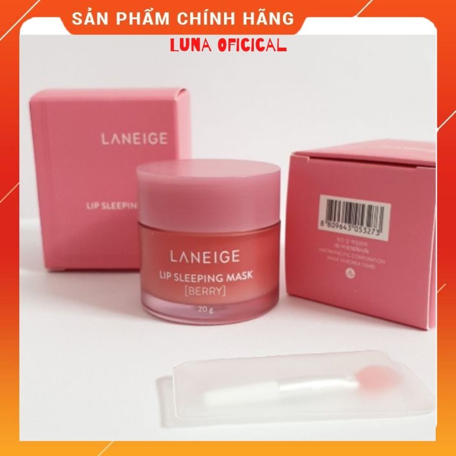 (Fullsize 20g) Mặt nạ ngủ môi Laneige Lip Sleeping Mask Berry