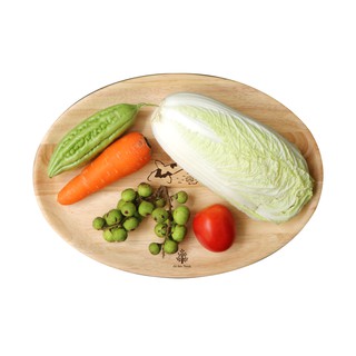 ĐĨA GỖ OVAL NHỎ ĐỨC THÀNH 26131