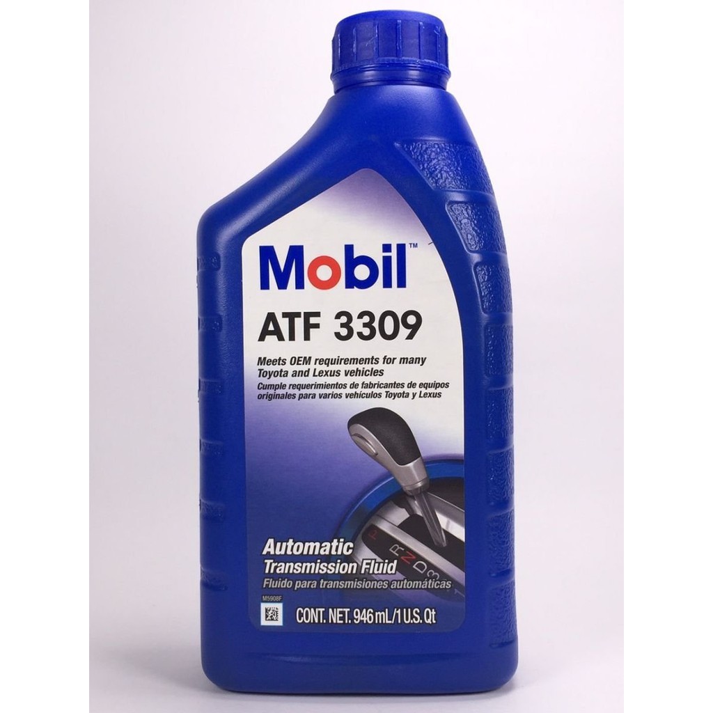 Dầu nhớt hộp số tự động Mobil ATF 3309 (Mỹ) chai 946 ml