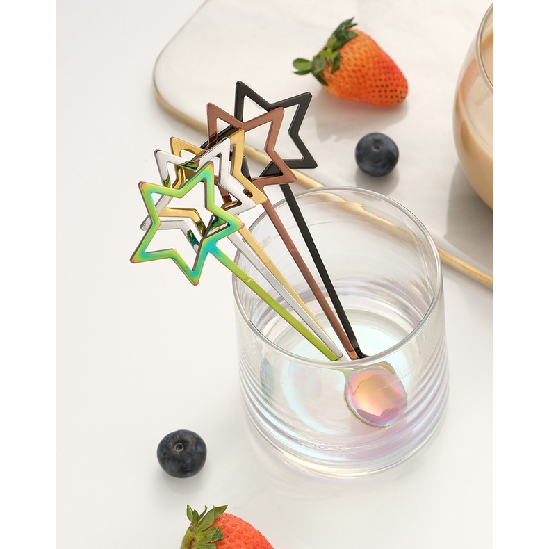 Muỗng Cà Phê Bằng Thép Không Gỉ 304 Phong Cách Nhật Bản