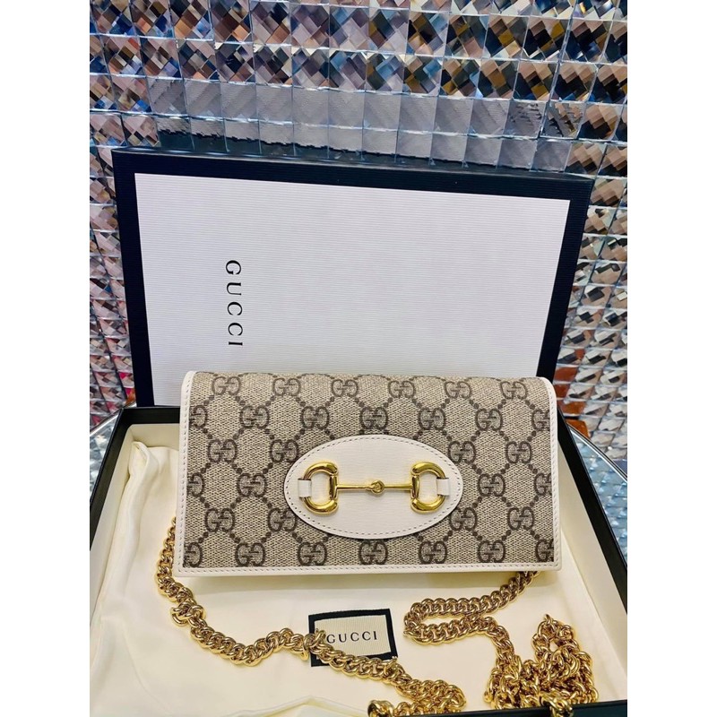 Túi Gucci horsebit size 19 box túi vải thanh lịch-phukien.changshouse