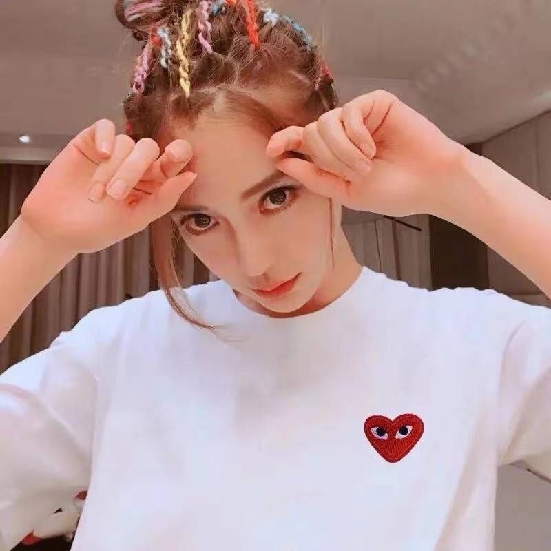 Áo Thun Cotton Ngắn Tay Dáng Rộng Thời Trang Đường Phố Cá Tính Cho Cặp Đô