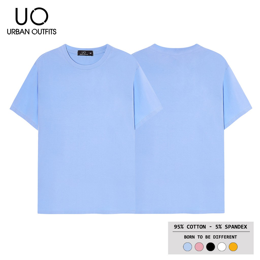 Áo Thun Tay Ngắn Nam Nữ URBAN OUTFITS Trơn ATR01 Form Suông Cotton 4 Chiều Local Brand | BigBuy360 - bigbuy360.vn