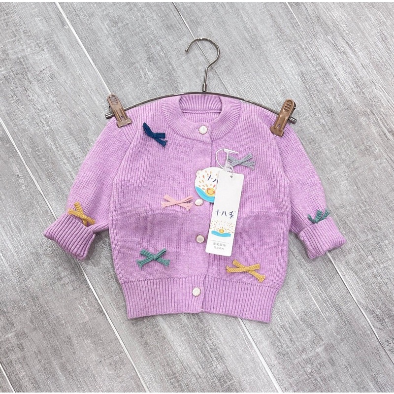 Áo khoác len cadigan QC mới nhất 2020 bé trai bé gái