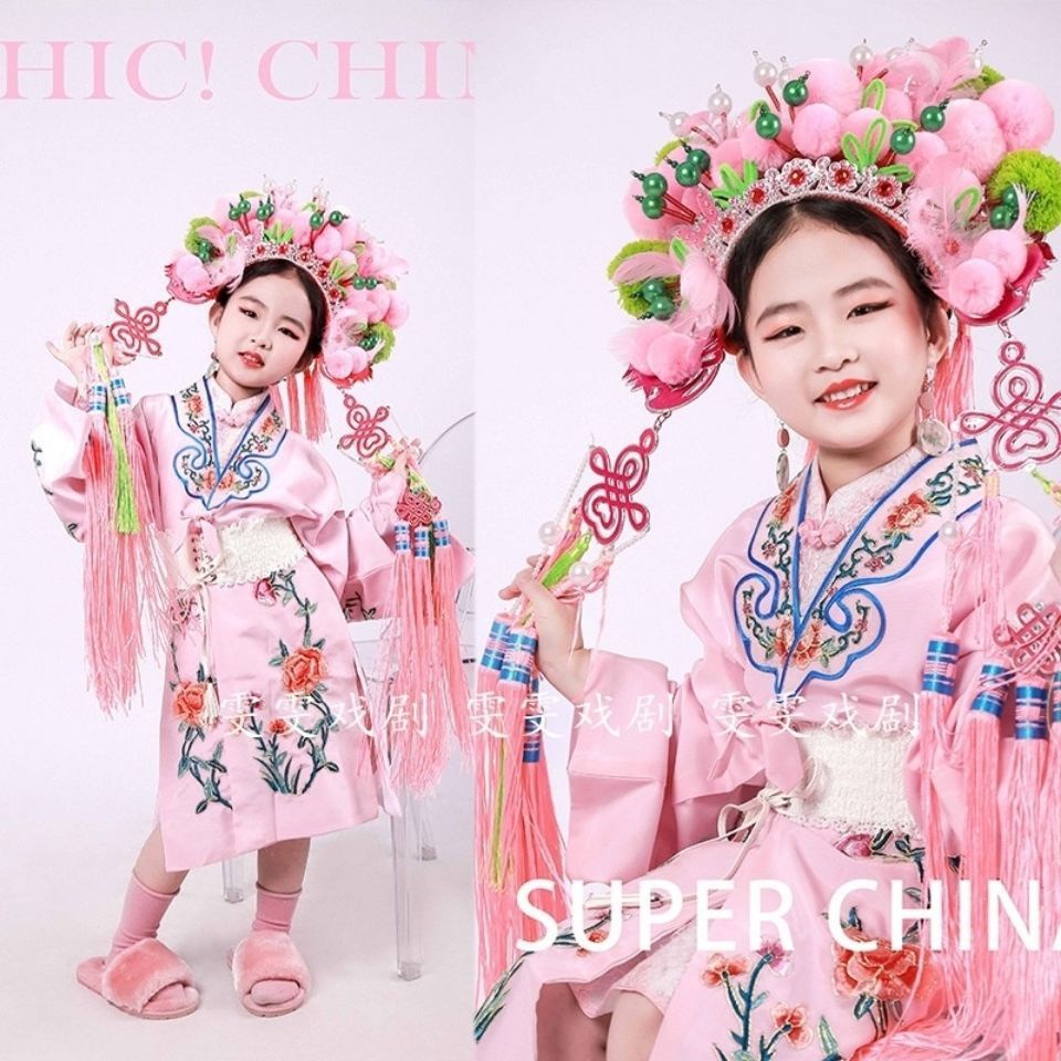 Bộ Đồ Hóa Trang Vương Miện Phượng Hoàng Xiaohua Dan T Đài Loan Dùng Làm Đạo Cụ Chụp Ảnh Cho Bé