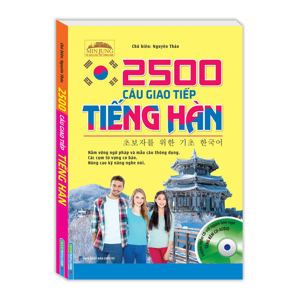 Sách - 2500 câu giao tiếp tiếng Hàn - Minh Thắng