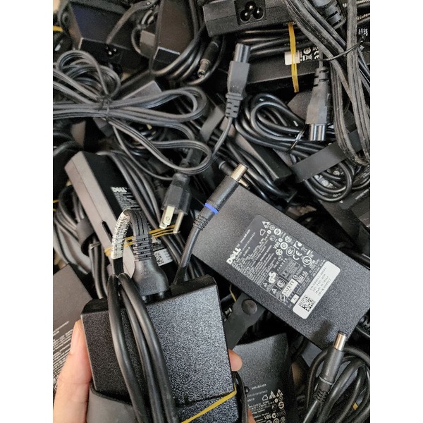Sạc Adapter ZIN LAPTOP DELL 19.5V-6.7A 130W , loại slim mỏng, có đèn ở đầu sạc