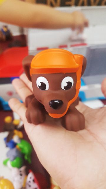 Set 5 - 10 chó Paw Patrol Bath Squirter nhựa mềm phun nước