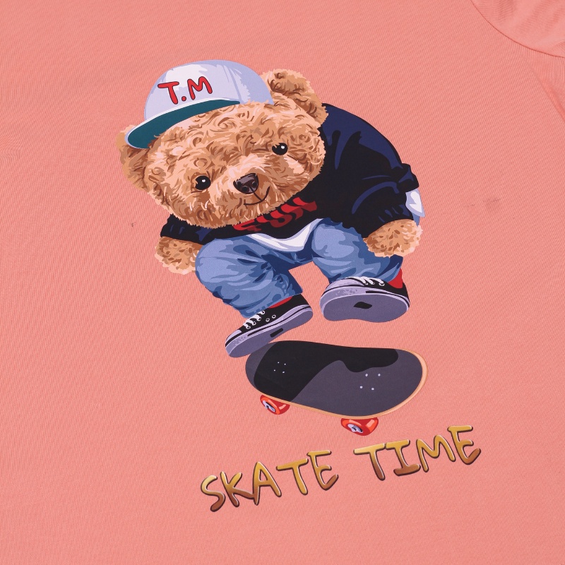 Áo Thun Nữ in hình Gấu cực đẹp, chất liệu cotton mặc mát mẻ thoải mái Thương Hiệu The Coth AT2F2016