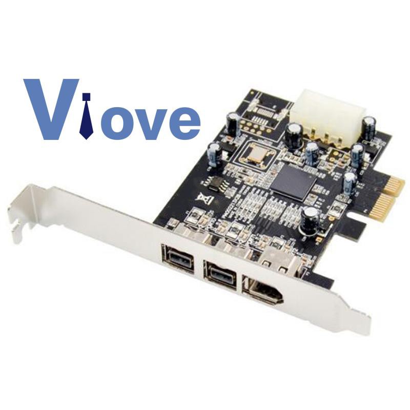 Card Video Pci Express 3 Cổng 1394b 1394a Pcie 1.1 X1 Thẻ