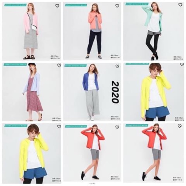 Áo chống nắng Uniqlo Nhật(+2% phí shopee)