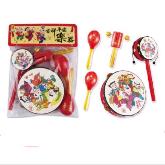 Bộ trống đồ chơi trung thu đảm bảo bé thích mê