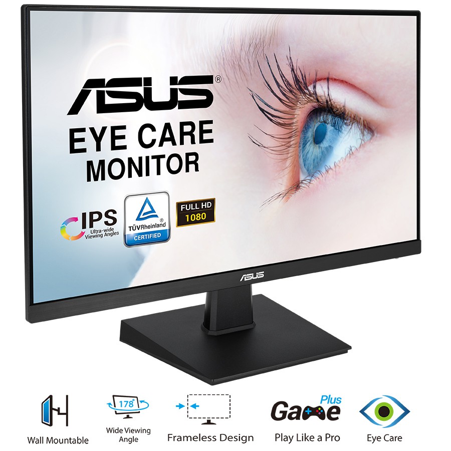 Màn Hình Asus VA24EHE Viền Mỏng FULL HD/75hz/FHD/IPS/LowBlueLight lọc ánh sáng xanh - linhkienpcgiatot | BigBuy360 - bigbuy360.vn