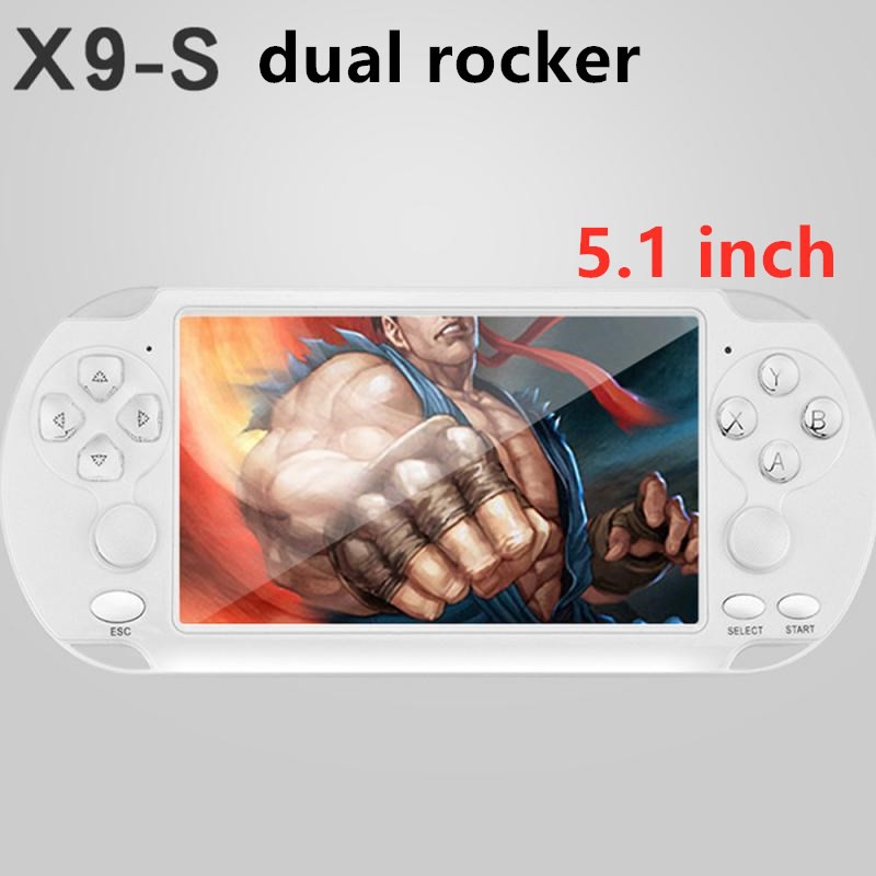 Máy Chơi Game Cầm Tay X9 Cho Tv Output NEW Updated 8GB PSP Handheld Game Player 5 Inch Portable Game Console