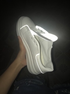 Giày MCQueen phản quang