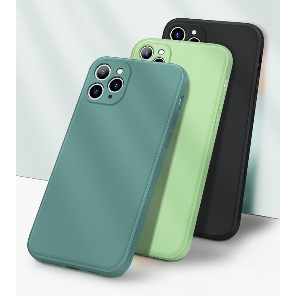 Ốp Điện Thoại Silicon MềmBảo Vệ Camera Dành Cho iPhone 11 pro 12 13 XS Max X XR 6 6S 7 8 Plus
