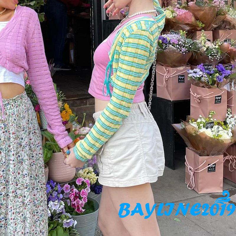 Chân Váy Chữ A Lưng Thấp Phối Túi Trước Ngắn Màu Trơn Thời Trang Mùa Hè Cho Nữ