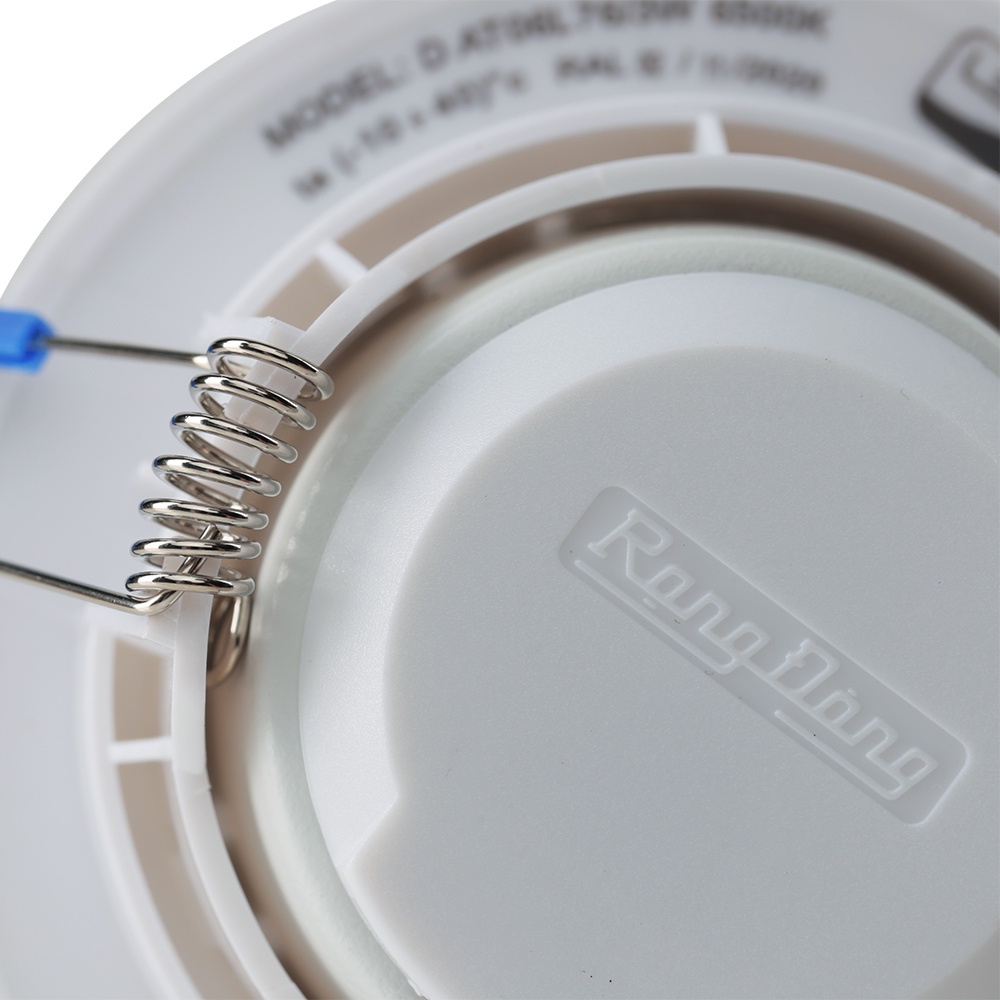 Đèn LED âm trần, đèn downlight 5W, 7W Rạng Đông đế nhựa, lỗ khoét trần 90mm - AT06 90/5W, AT06 90/7W