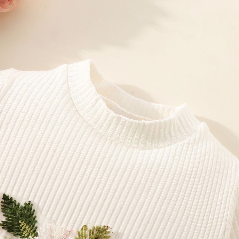 Đầm Công Chúa Tay Dài In Hoa Thời Trang Mùa Thu Mới Cho Bé Gái