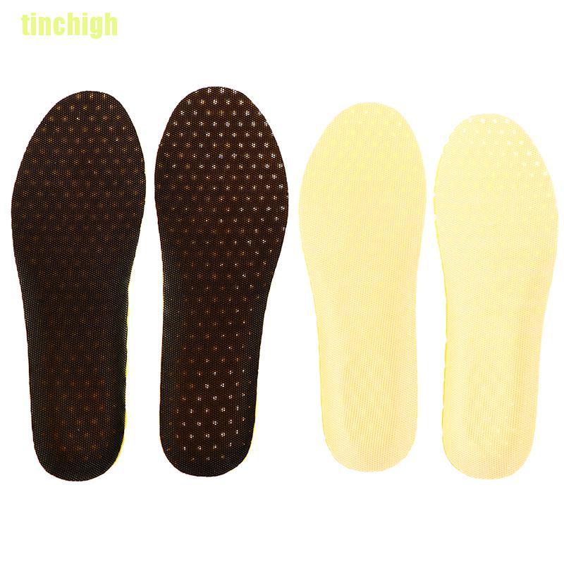 Bộ 2 Miếng Lót Giày Thể Thao Bằng Xốp Hoạt Tính Cho Nam Và Nữ