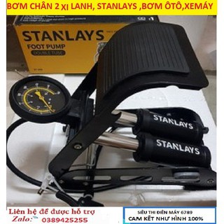 Bơm Đạp Chân 2 Xi Lanh Santays
