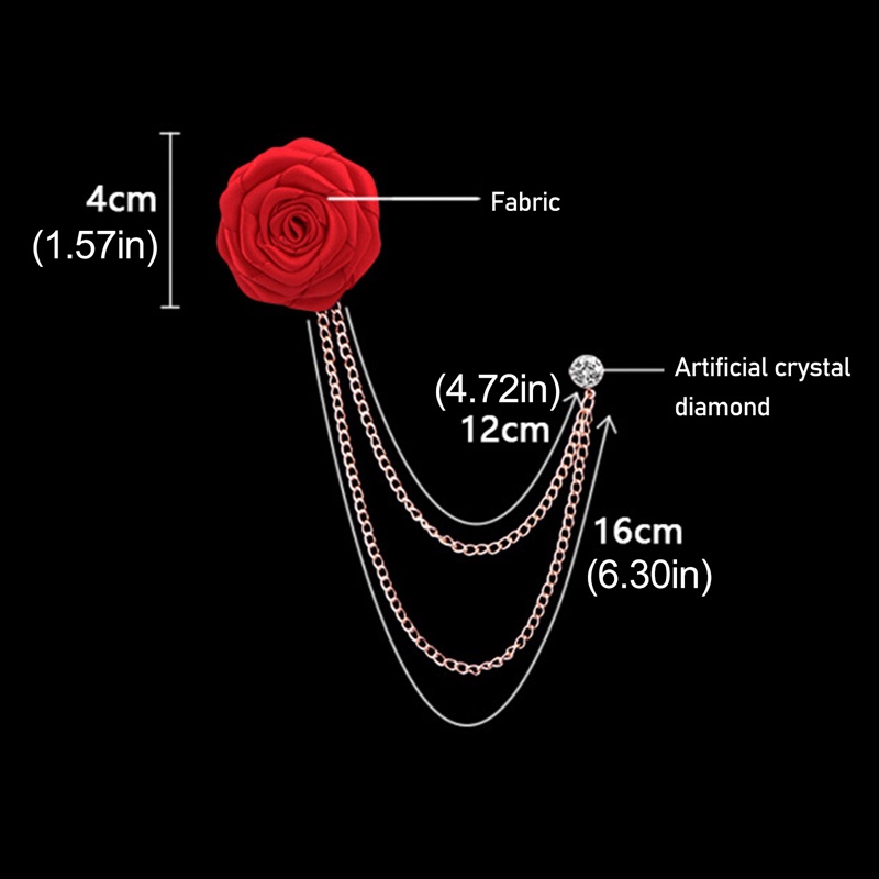 Ygt Ghim Cài Áo Vest Cô Dâu Chú Rể Hoa Hồng Handmade Phiên Bản Hàn Quốc