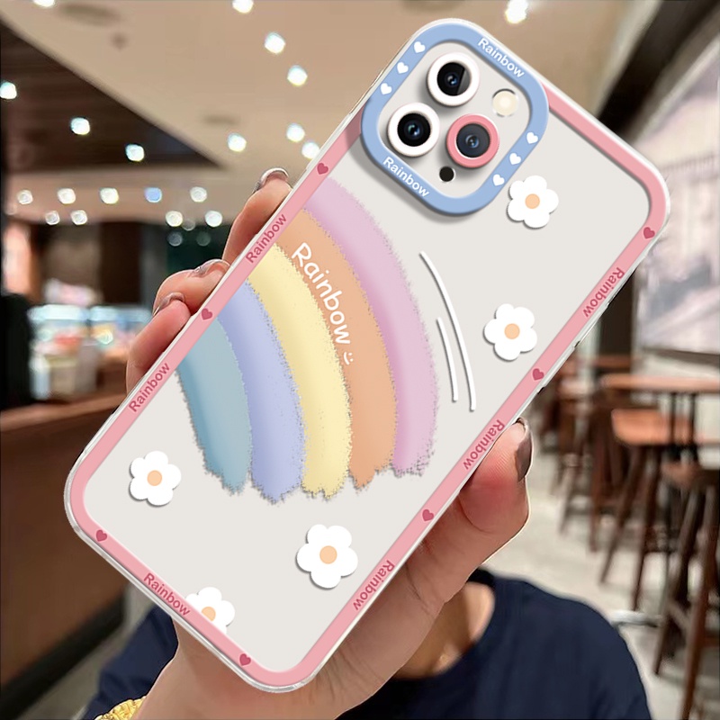 Ốp Điện Thoại TPU Dẻo Trong Suốt Họa Tiết Hoạt Hình Dễ Thương Cho IPhone 14 13 11 Pro X XR XS Max 12 6 6S 7 8 14 Plus