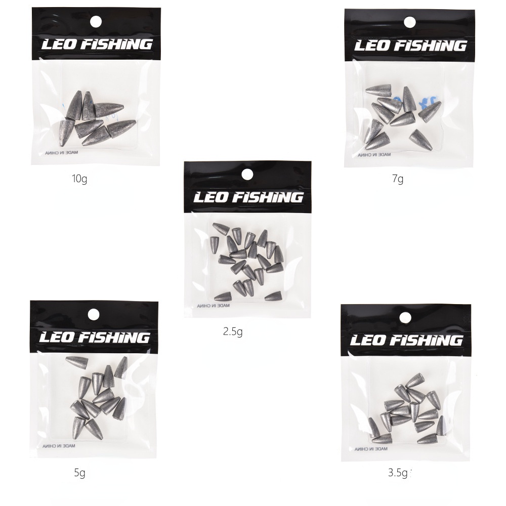 Chì Hình Viên Đạn Gắn Cần Câu Cá Chuyên Dụng