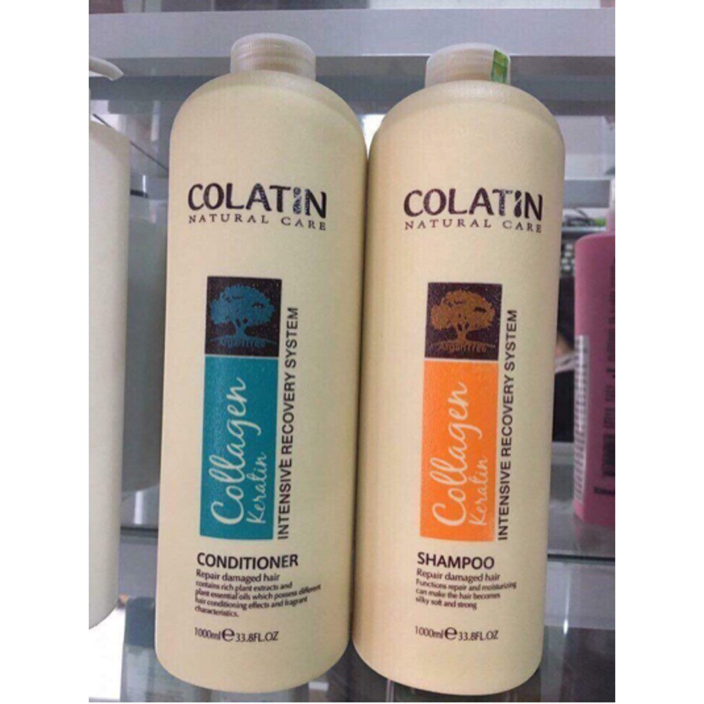 (Gía Sốc) Dầu Cặp Keratin Collagen Colatin Dưỡng Chất Tơ Tằm