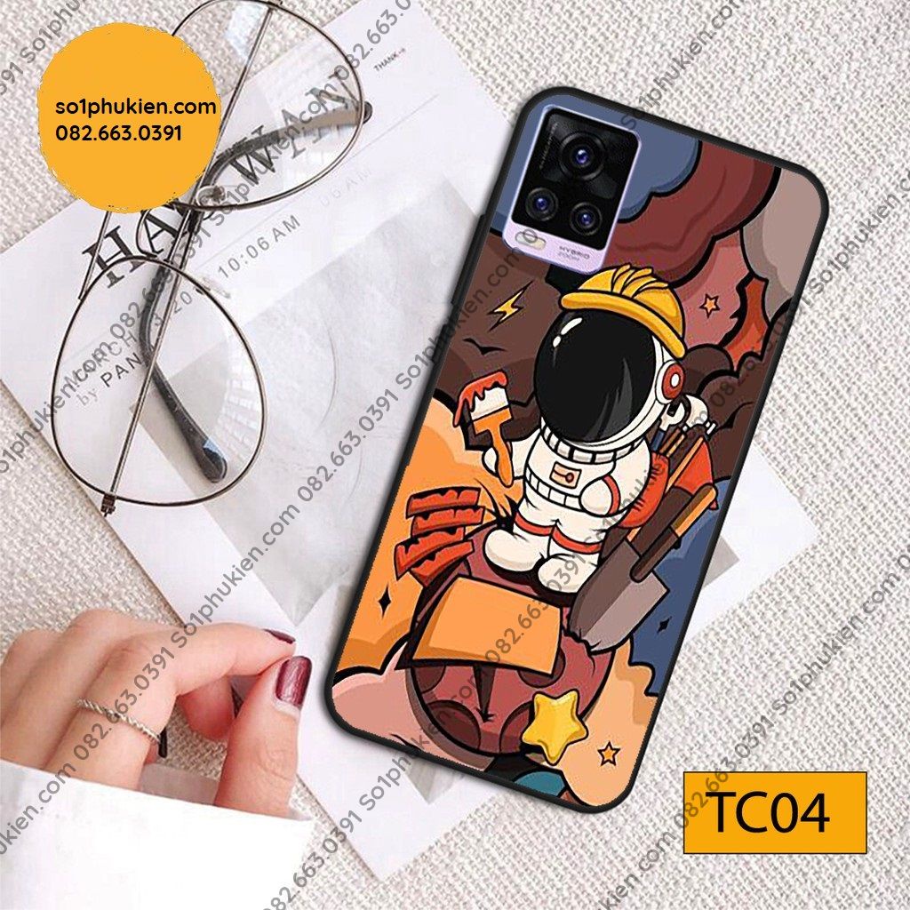 Ốp lưng Vivo V20 /Vivo Y21 /Vivo Y21S / Y33s in hình phi hành gia vũ trụ cá tính, ngộ nghĩnh