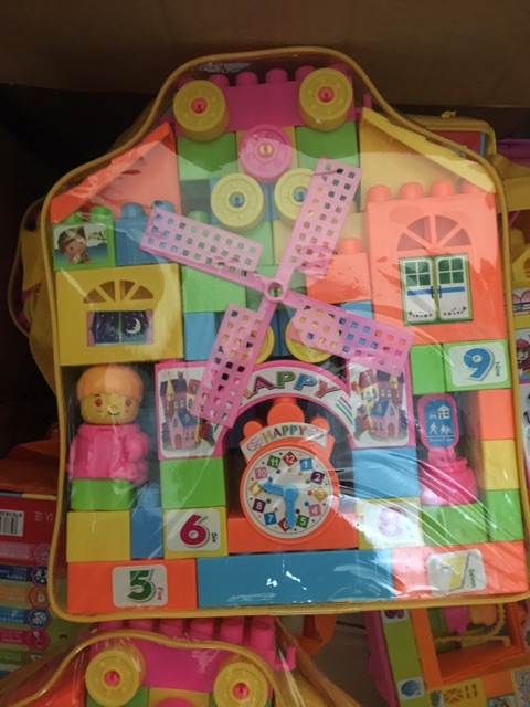 Balo Xếp Hình Cho Bé Yêu - BỘ XẾP HÌNH TĂNG SỰ SÁNG TẠO CHO BÉ