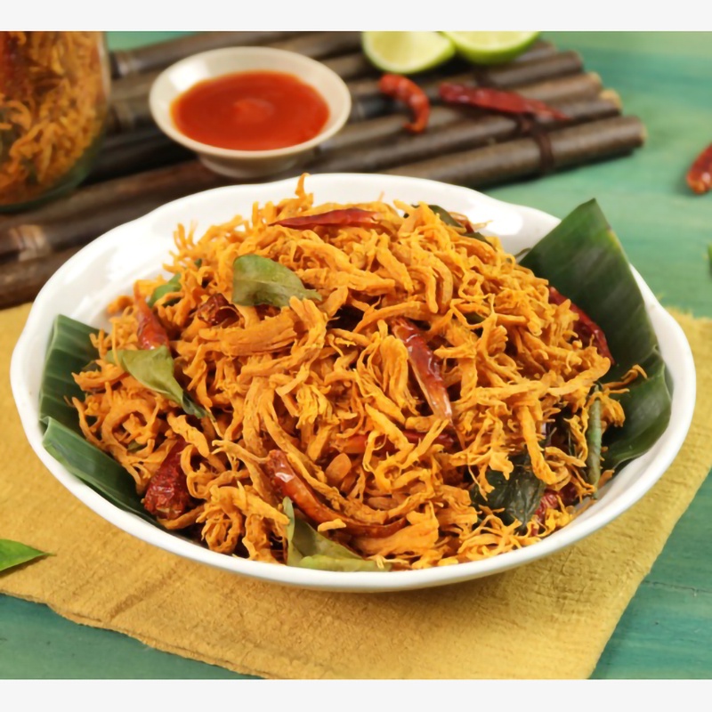 Khô gà xé cay đồ ăn vặt Pichi vị truyền thống gói 25g sợi dai thơm ngon ZonzonFood | BigBuy360 - bigbuy360.vn