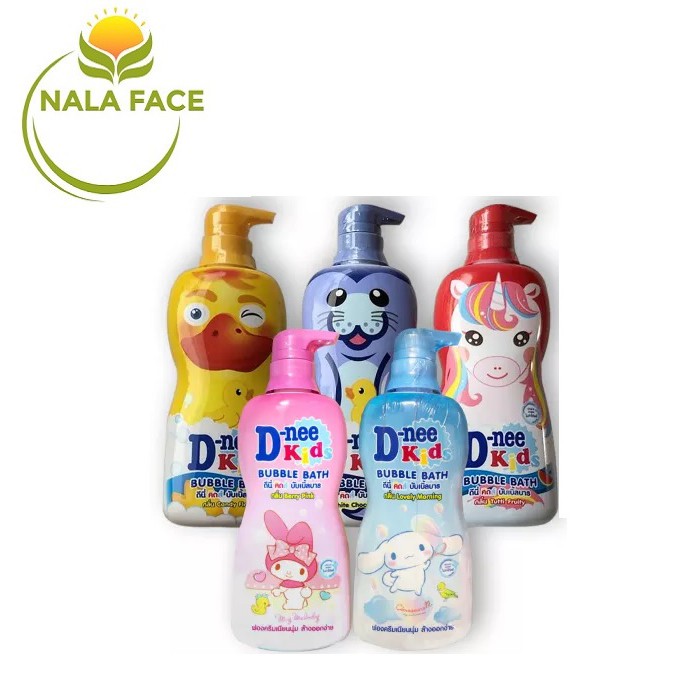 Sữa tắm gội D-nee Kid Hình thú 400ml - cho bé từ 3 tuổi