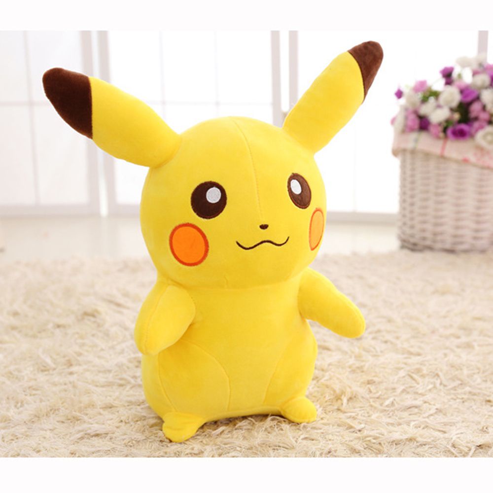 Pikachu nhồi bông mềm mại cỡ lớn 35/45/65cm chất lượng cao
