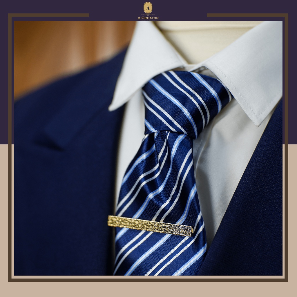 Tổng Hợp Cà Vạt 8cm Basic - Chất Liệu Poly Silk