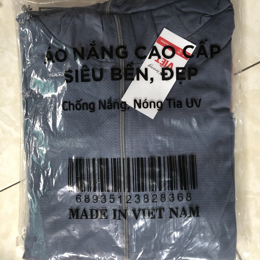 Áo Choàng Chống Nắng Vải Thông Hơi V968 - Thiết Kế Có Khóa Túi Tiện Ích - Chất Vải Chống Tia UV Cực Tổt | BigBuy360 - bigbuy360.vn