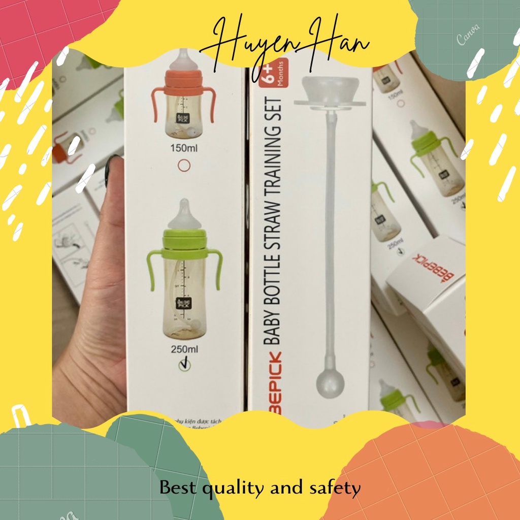 Bộ dây ăn sữa - bú bình mọi tư thế Bebepick Hàn Quốc [Chính hãng]