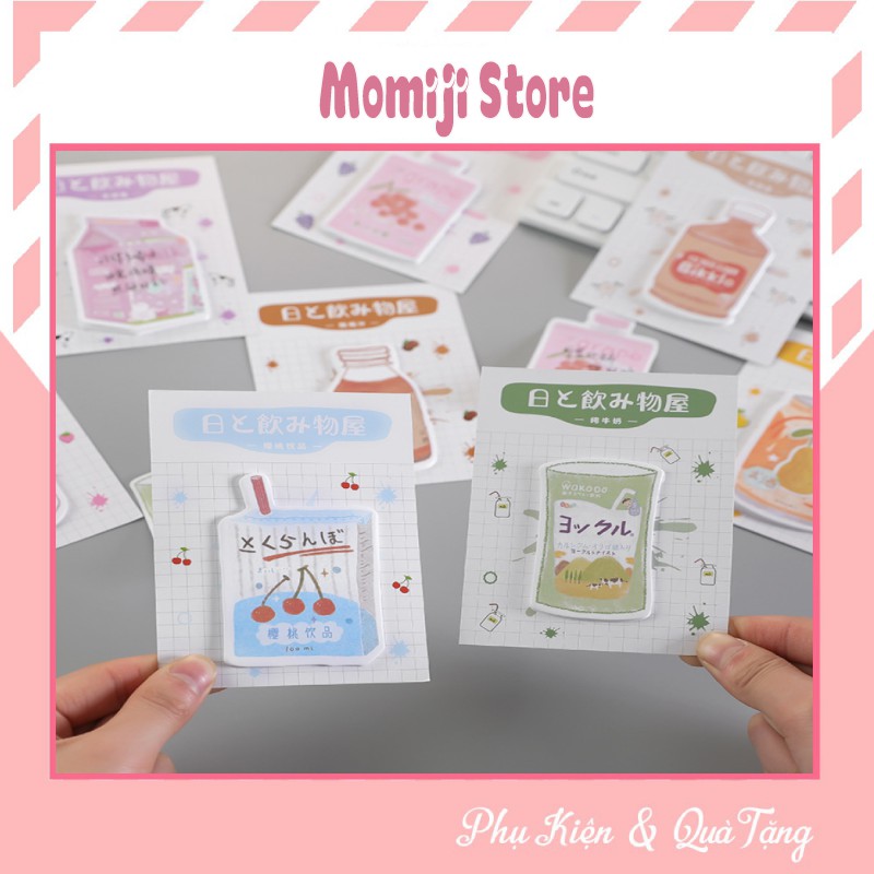 Giấy Note ghi chú cute giá rẻ phong cách Nhật Bản mẫu mới