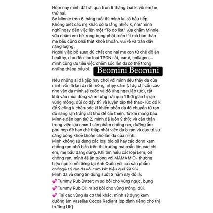 Kem chống rạn da cho mẹ bầu MAMA MIO Tummy Rub Butter 240ml