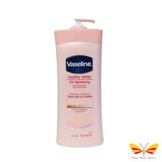 Vaseline dưỡng trắng da loại chai lớn 725ml