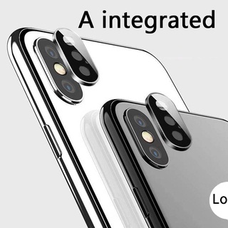 Metal + Glass integrated Camera Lens Protector Film for iPhone X XR Full Protection for iPhone X XS MAX Camera cover Color film