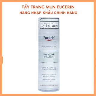 Nước tẩy trang cho da dầu mụn Eucerin Pro Acne Solution