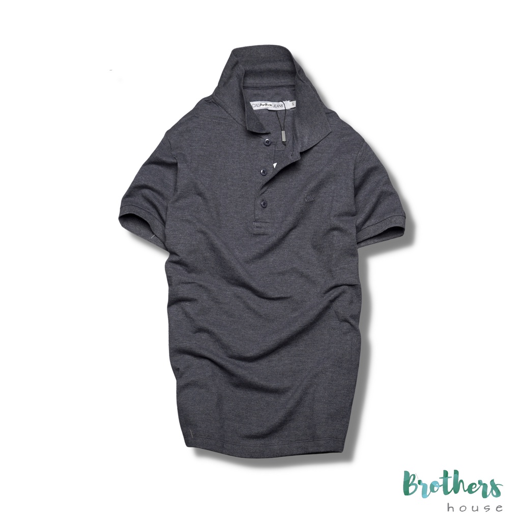 |Cao cấp| Áo polo nam trơn CK vải cotton mềm mịn, lên dáng chất ngất