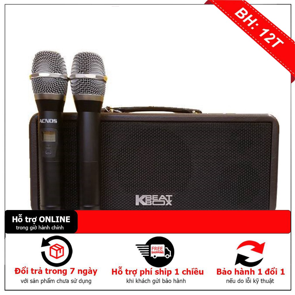 [ Giảm giá 10%] Dàn karaoke di động KBeatbox Mini KS361S - hàng chất lượng