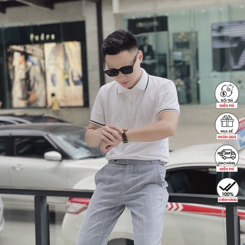 Áo polo nam chất vải thun cá sấu