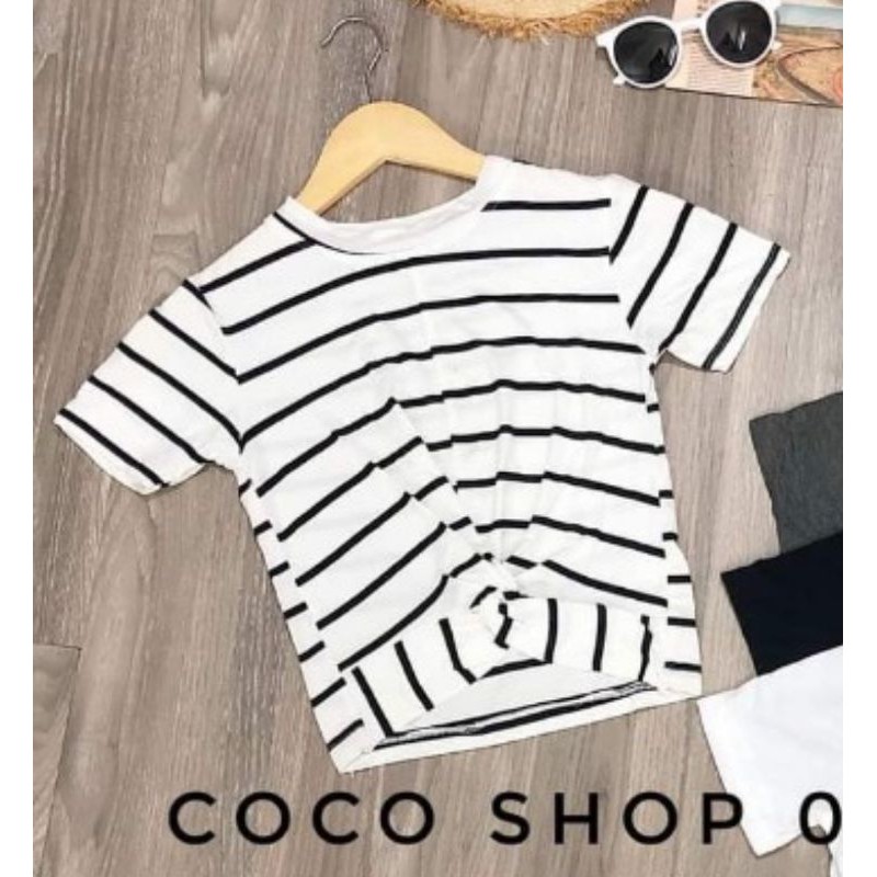 Áo Croptop xoắn eo