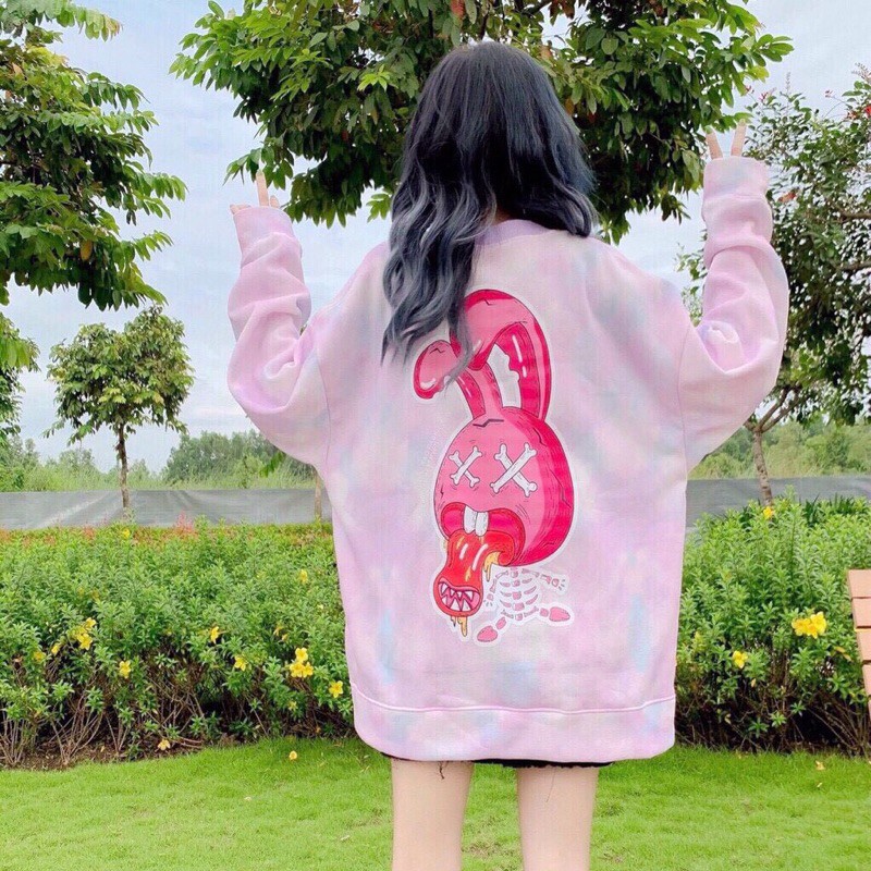 Áo Hoodie Nỉ Loang Màu Siêu Xinh Họa Tiết Dễ Thương - Cá Tính - HÀNG CAO CÂP BAO ĐẸP, BAO SANG CHẢNH | WebRaoVat - webraovat.net.vn