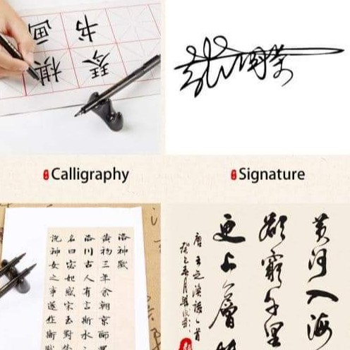 [Nowship] Bút Viết Thư Pháp, Vẽ Calligraphy, Kanji, Hán Tự, Chữ Nho, Chữ Hàn Baoke - Có Thể Bơm Mực