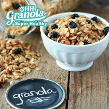 Ngũ Cốc Granola Lợi Sữa Super Nutty (Ohh Granola) 250g - Hạt óc chó, mắc ca, tiêu chuẩn chất lượng FDA Hoa Kỳ